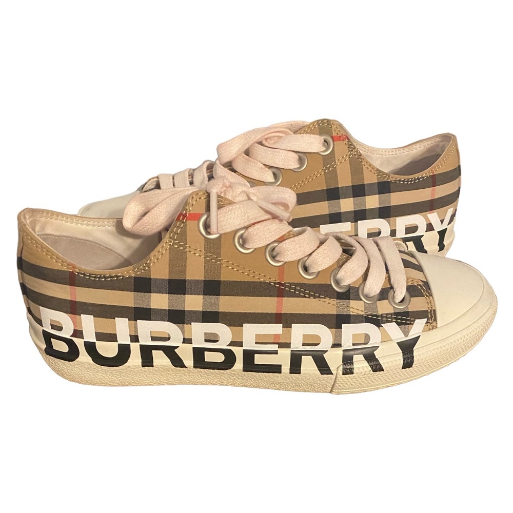 Burberry Nova Check tennis shoes/sneakers Sz 37